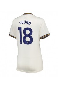 Everton Ashley Young #18 Voetbaltruitje 3e tenue Dames 2024-25 Korte Mouw